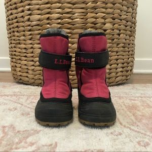 Size 5 Toddler LL Bean Snow Boots